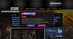 Desktop Screenshot of latinrmxvidz.com