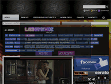 Tablet Screenshot of latinrmxvidz.com